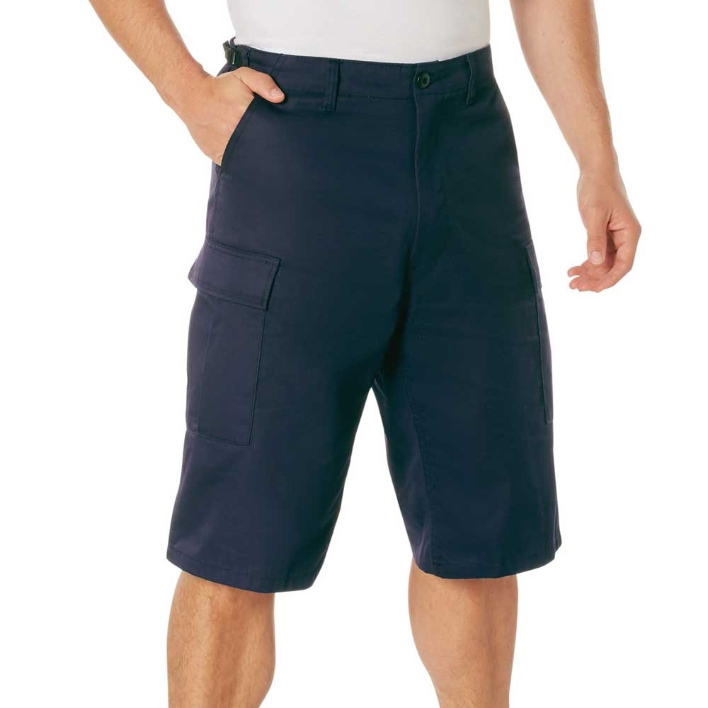 7 Best-Selling Rothco Long BDU Shorts 2 Rothco Navy Longer Style BDU Shorts - 7432