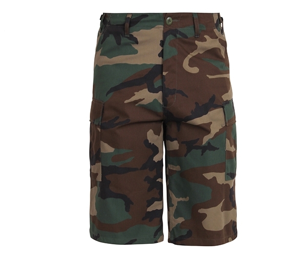 7 Best-Selling Rothco Long BDU Shorts 6 Rothco Woodland Camo Long Length BDU Shorts - 7765