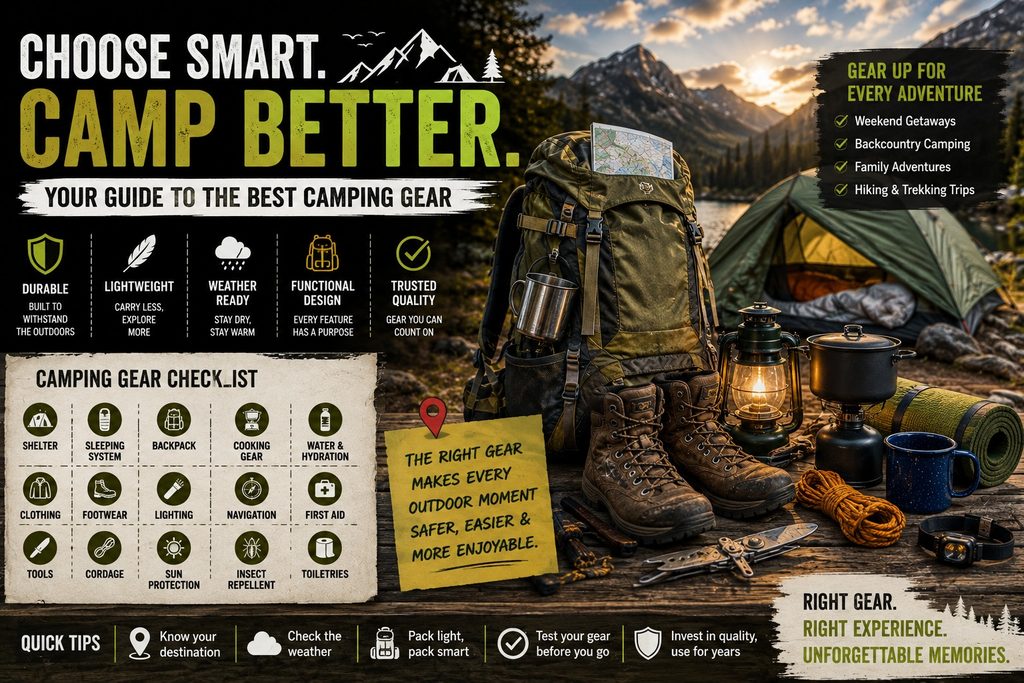 camping gear essentials