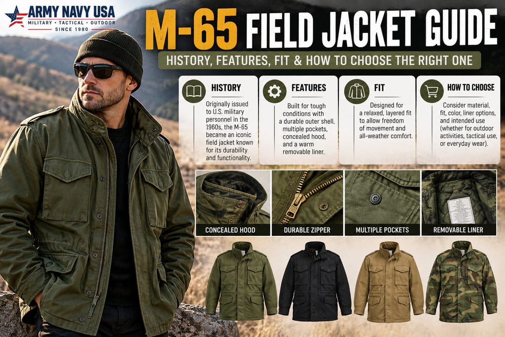 M-65 Field Jacket Guide: History, Features, Fit & How to Choose the Right One